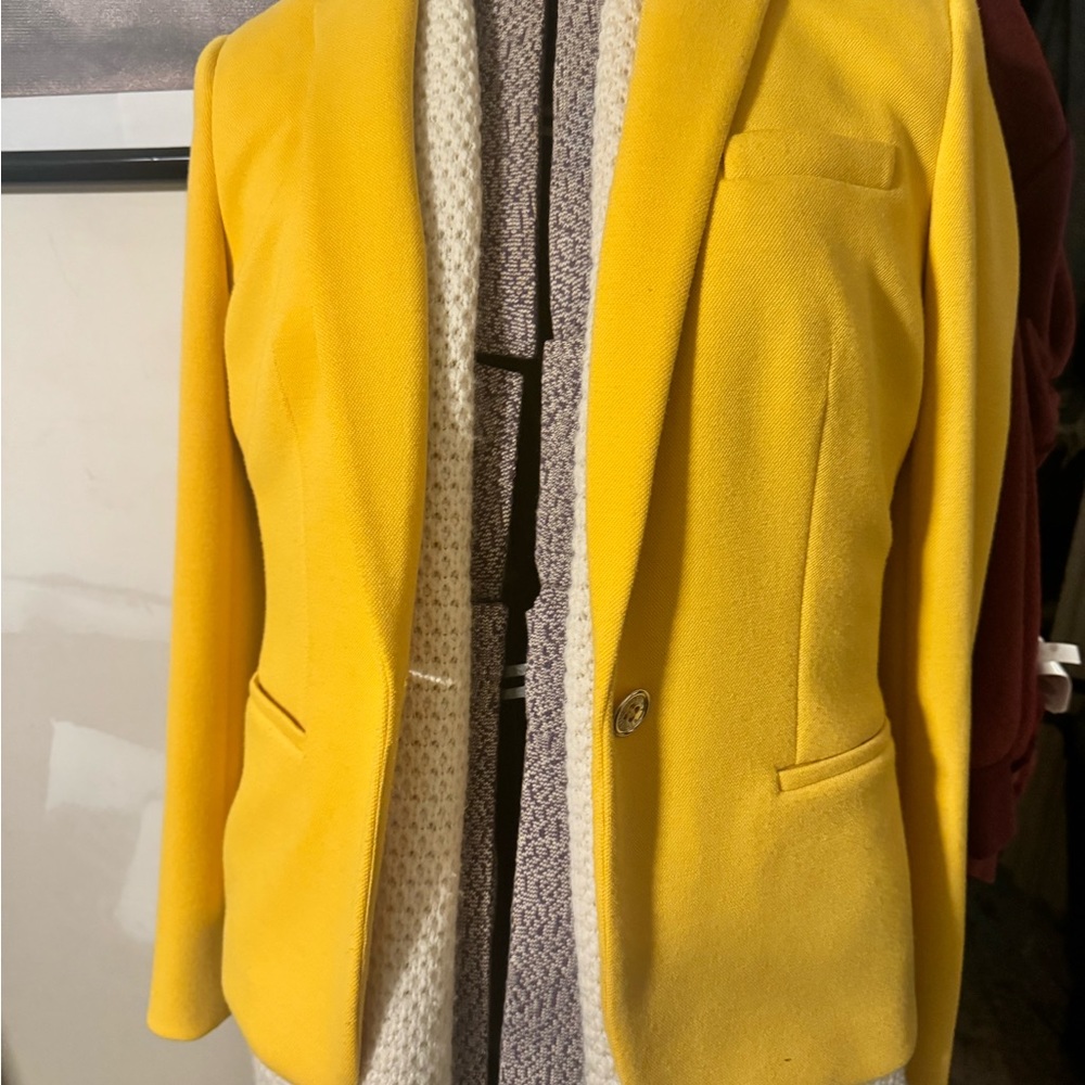 Yellow Women's Blazer
